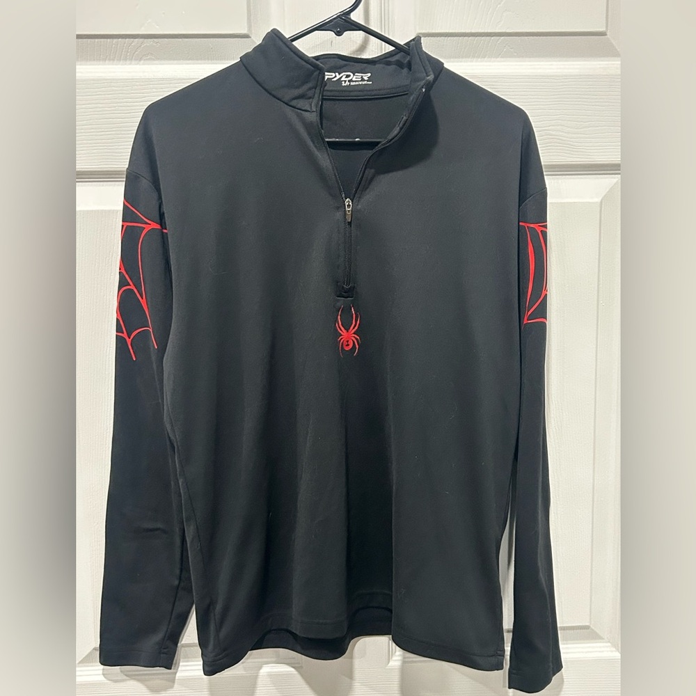 Men’s Spyder Active Quick Dry 1/4 Zip Pullover Small‎